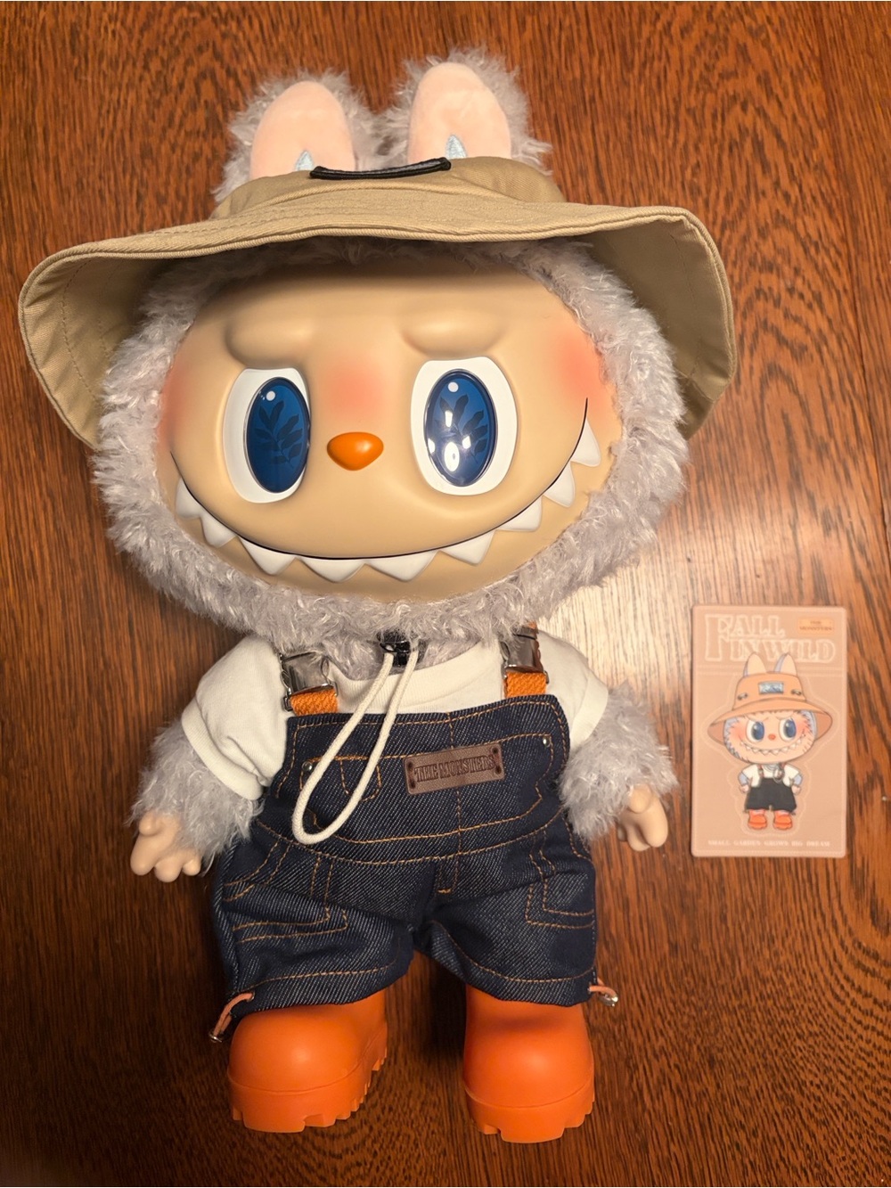 Pop Mart Labubu The Monsters Fall in Wild Plush Doll Original